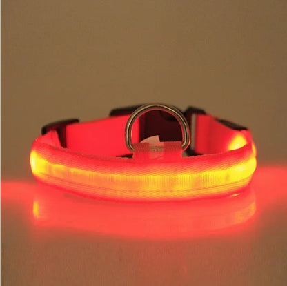 Flux™ LED Pet Safety Halo Collar – Ultra-Bright Night Visibility Collar for Dogs & Cats